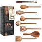 Wooden utensils for cooking - teak wood